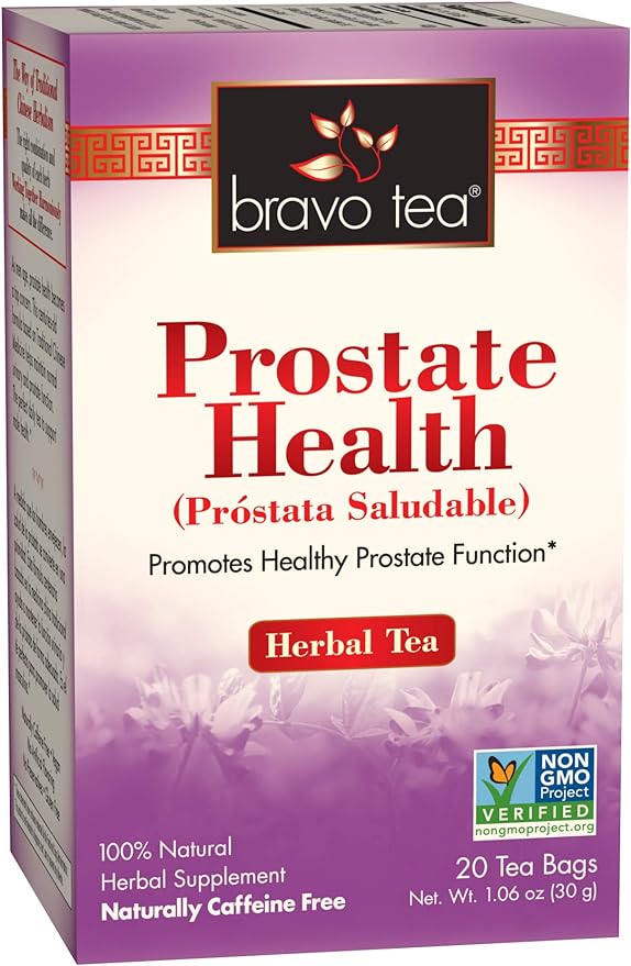 Bravo Tea Prostate Health Caffeine Free 20 Tea Bags