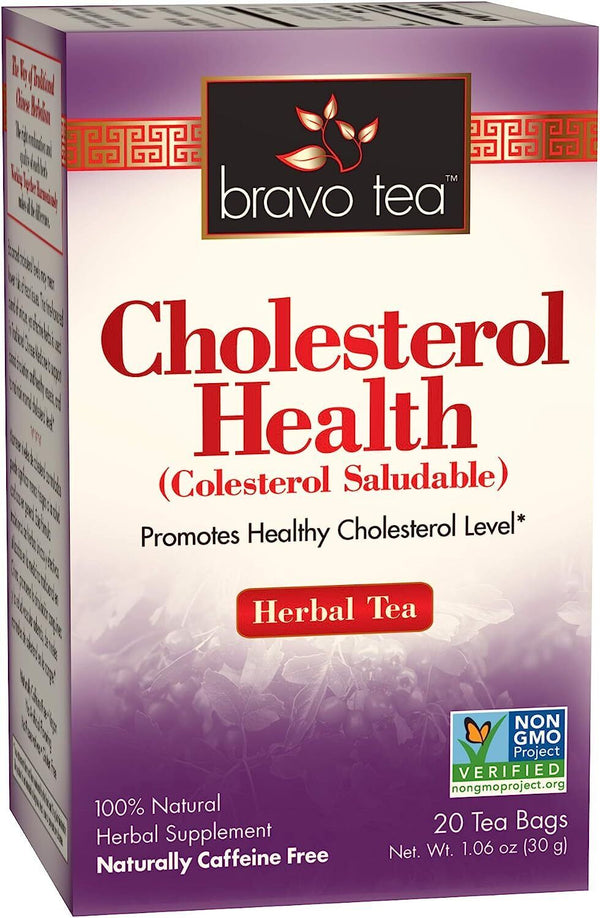 Bravo Tea Cholesterol Health Herbal Tea Caffeine Free