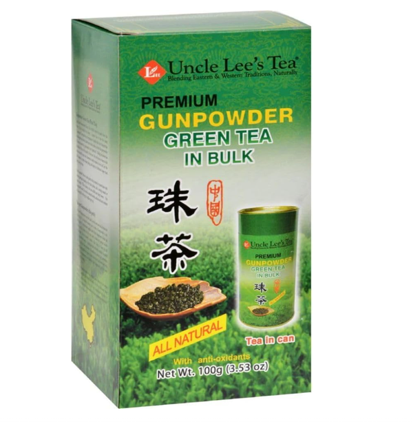 Uncle Lee's Tea - PREMIUM BULK GUNPOWDER GRN - Case of 6